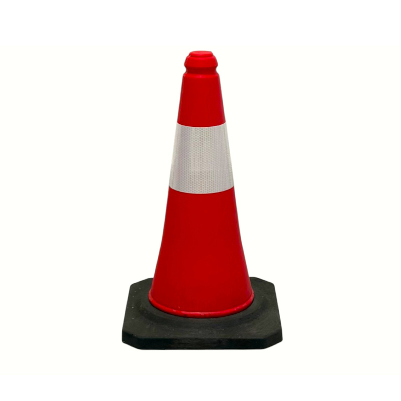 50/75/100 cm hyvin näkyvä PE heijastava liikenneturvakartio tienhallintaan