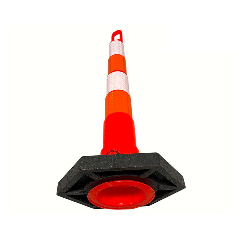 Ergonominen kannettava T-TOP joustava Delineator Post