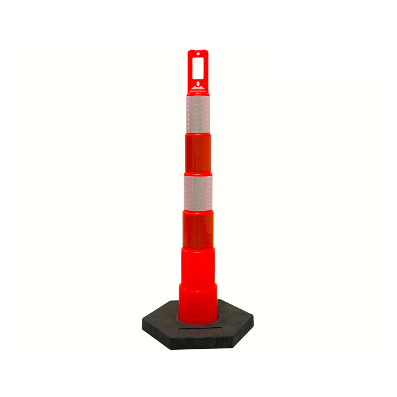 Ergonominen kannettava T-TOP joustava Delineator Post