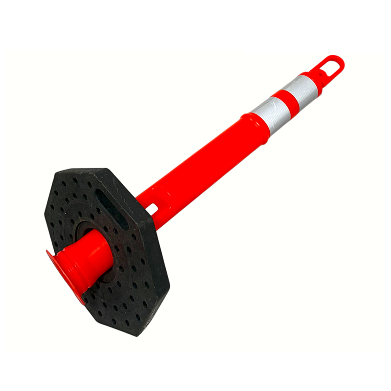 Ergonominen kannettava T-TOP joustava Delineator Post