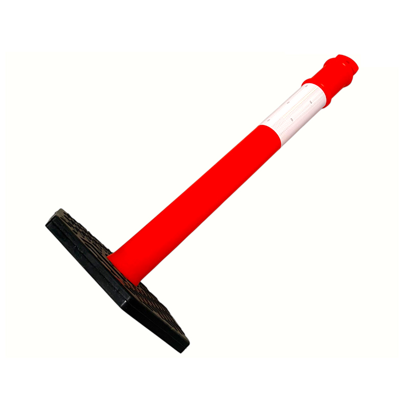 Ergonominen kannettava T-TOP joustava Delineator Post