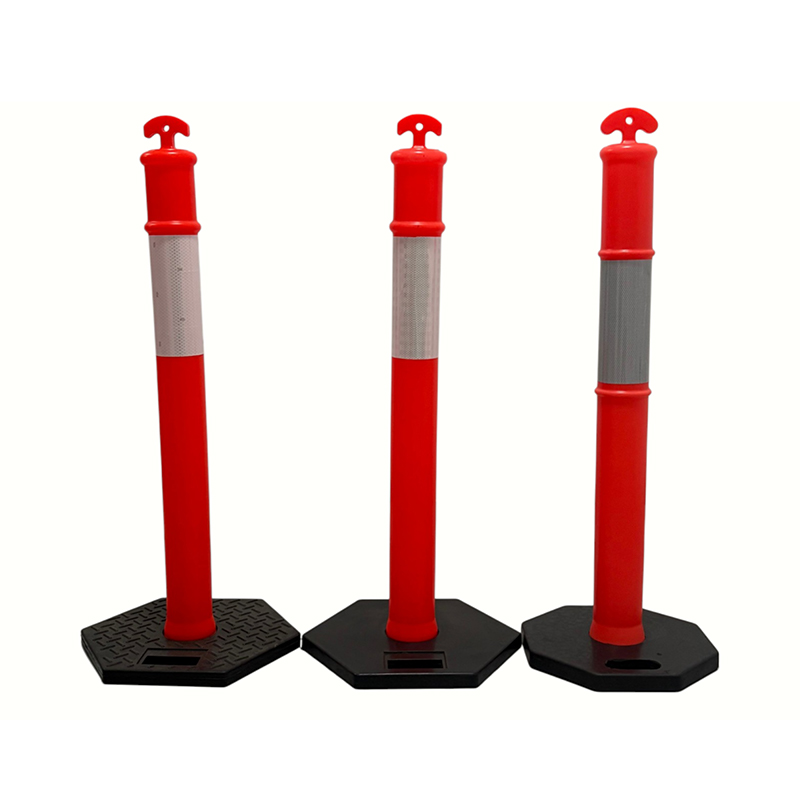 Ergonominen kannettava T-TOP joustava Delineator Post
