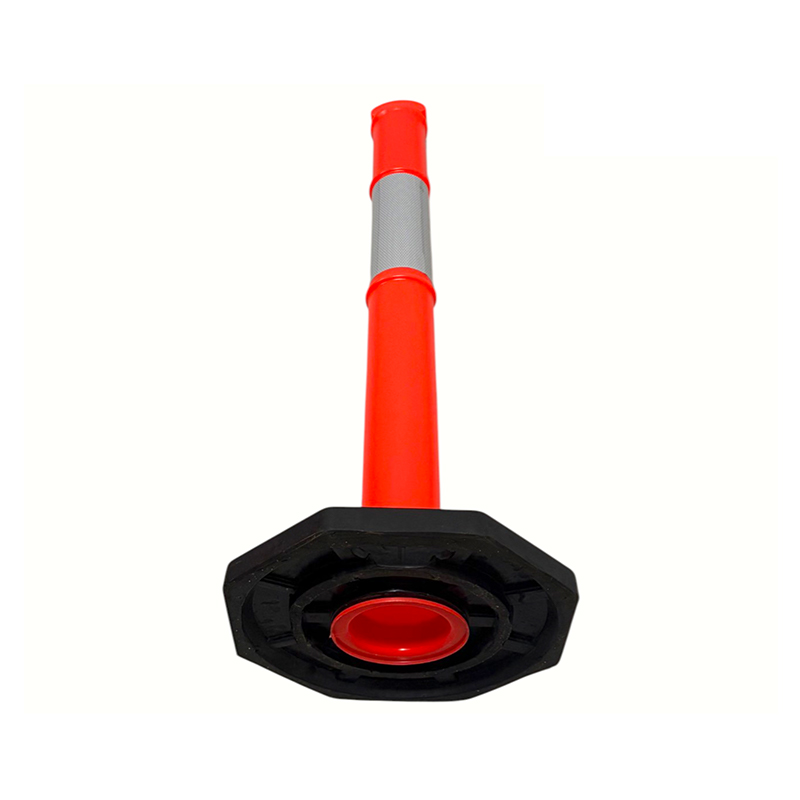 Ergonominen kannettava T-TOP joustava Delineator Post