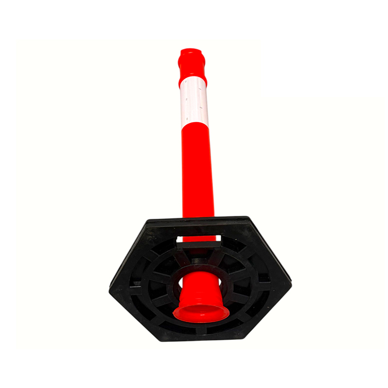 Ergonominen kannettava T-TOP joustava Delineator Post