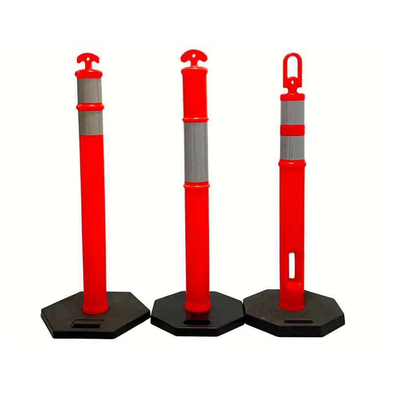 Ergonominen kannettava T-TOP joustava Delineator Post