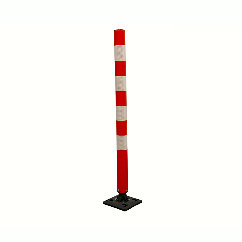 Pinta-asennettava liikenteen rajaustolppa ruuvattavalla pohjalla Pinta-asennettava liikenteen rajaustolppa ruuvattavalla pohjalla