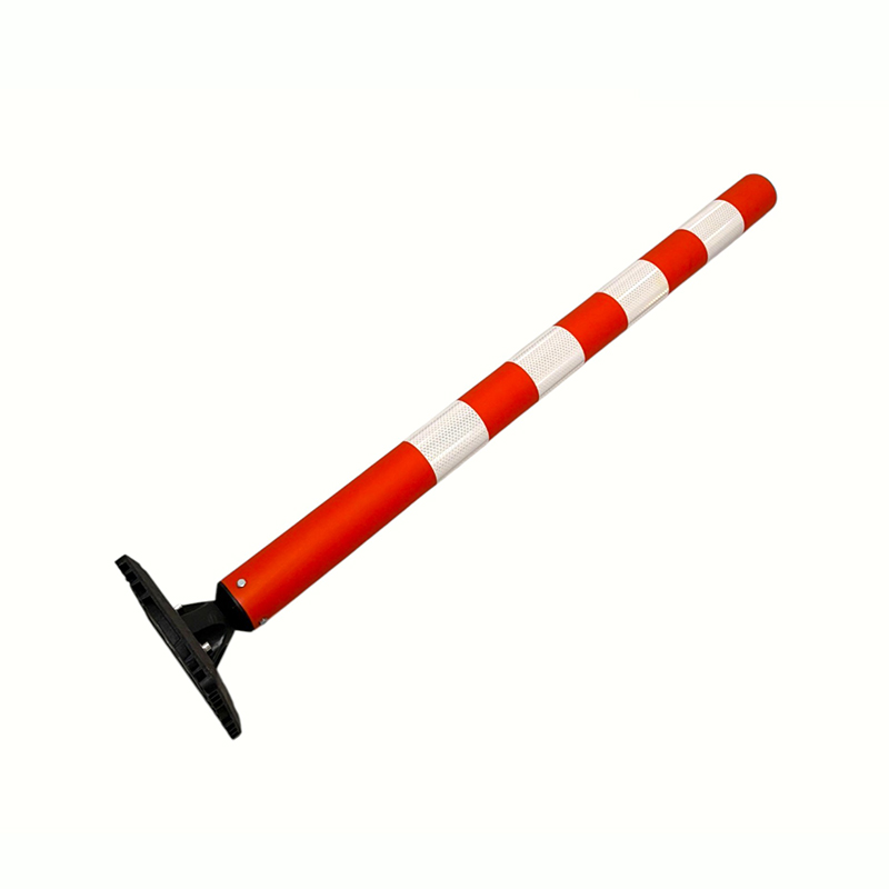 Pinta-asennettava liikenteen rajaustolppa ruuvattavalla pohjalla Pinta-asennettava liikenteen rajaustolppa ruuvattavalla pohjalla
