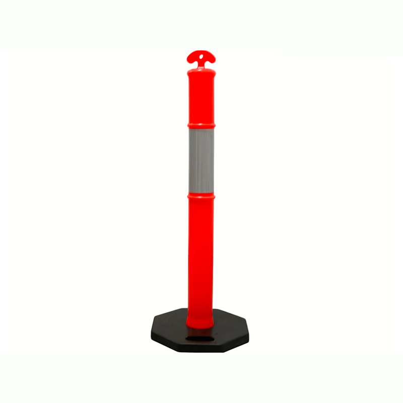 Raskaan liikenteen varoitustolppa yläkahvalla